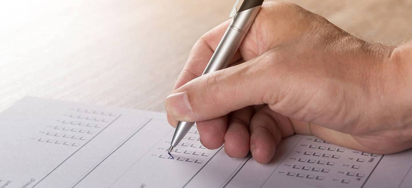 Quais são os motivos para a reprovação em uma prova?